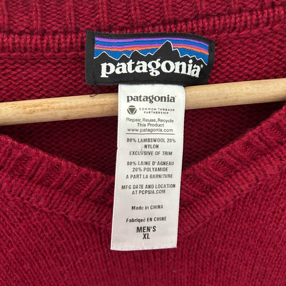 Patagonia Lambswool V-Neck Sweater - Picture 4 of 6